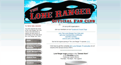 Desktop Screenshot of lonerangerfanclub.com